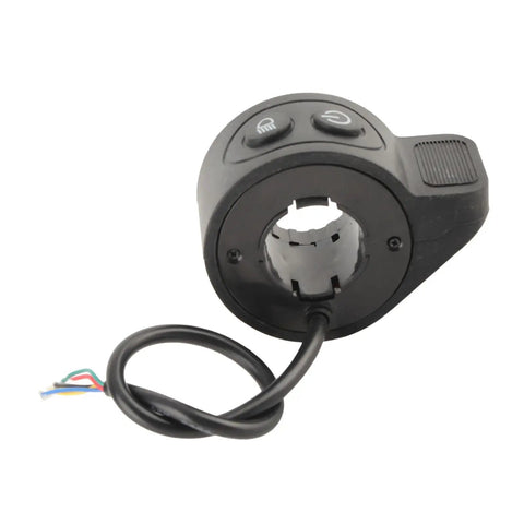 Thumb Throttle Booster For Electric Scooters With Hall Sensor, Smooth Acceleration, Easy Install Replacement Accelerator, Finger Trigger Speed Control With Integrated Switch, Slick ABS Build