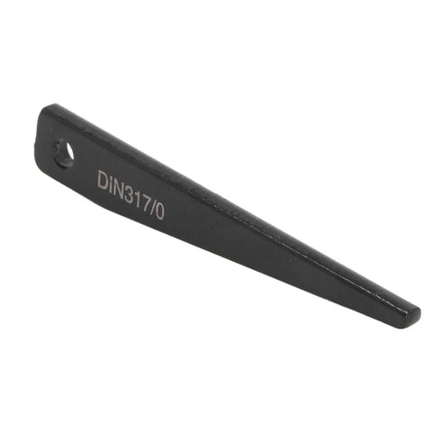 Morse Tapered Drift Wrench For Lathe Machining, Heavy Duty Labor Saver, black silicon manganese steel, side view