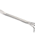 Stainless Steel Root Rake With Three Prong Design And Thickened Non Slip Handle For Loosening Soil And Bonsai Potting
