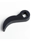 Ultra Compact Crowbar Adapter Head For Tight Spaces, handy pry bar tool made of heat-treated steel with square mouth opening