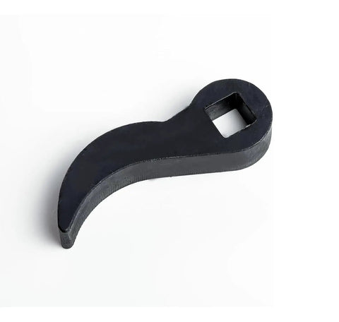 Ultra Compact Crowbar Adapter Head For Tight Spaces, handy pry bar tool made of heat-treated steel with square mouth opening