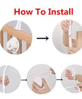 How to install Top Notch 34 Inch Baby Crib Mobile Bed Bell Stand with manual wind up music box on crib.