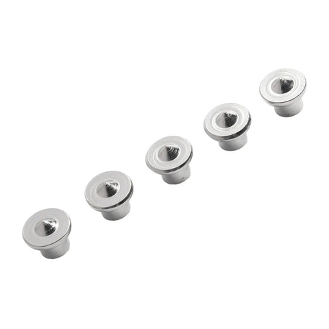 Five Pro Grade Dowel Center Pin Set For Woodworking, Ten Steel Alignment Pins With Chrome Plating, Mark Holes For 6, 8, 10, 12mm