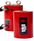 100 Ton High Tonnage Double Acting 8 Inch Stroke Beefy Heavy Duty Hydraulic Cylinder With Burnished Finish Chrome Plated Ram