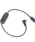 No Stress Type C Extension Cable With Right Angle Plug Fits Snug In Tight Corners For Marathon Gaming And Daily Grind Delivers Smooth 5V 2A Power Without Data Sync Hassle Proven Quality, 34cm cable.