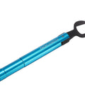 Pro Grade RF Connector Torque Wrench With 20mm Opening, Thirteen Sixteenth Inch, Adjustable 0.9 To 13.5 Inch Pounds (0.1 To 1.5 Nm), Alloy Steel And Aluminum Body, Portable Pro Wrench For Industry Pros, Blue angled 20mm head