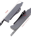Dual Fan Mount Rack For Graphics Card Cooling DIY PCI Slot Bracket with 9cm and 12cm Radiator Holder, vented design.