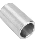 Front view of stainless steel hollow sleeve adapter for drill chuck (B12–B16)