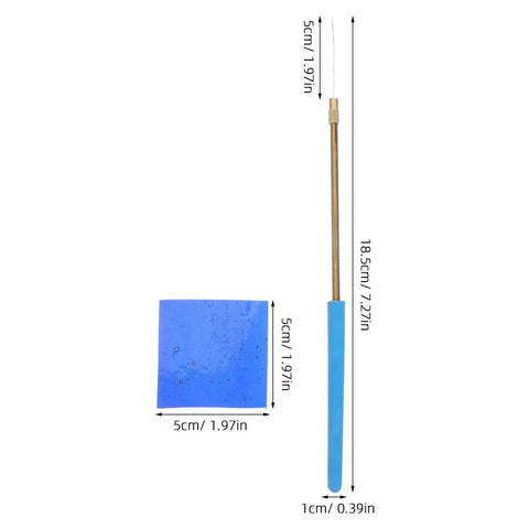 Flame Test Rod Set With Cobalt Glass Filter Sheet And Metal Alloy Wire For Classroom Chemistry Labs Hands On Demonstrations