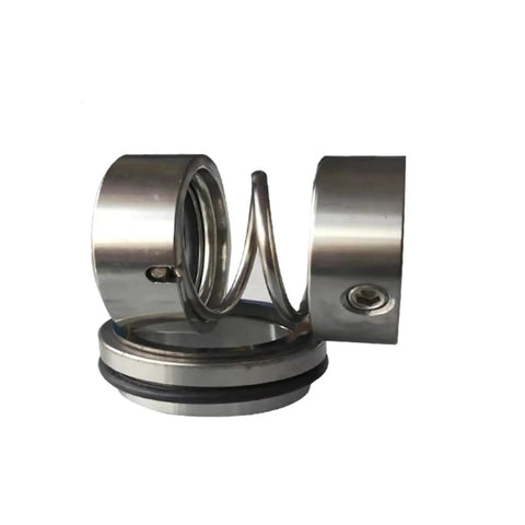 Premium 28mm Mechanical Seal Kit For Water Pump Uses With Tungsten Carbide Faces And Stainless Steel Body To Handle Hot Liquid Up To Plus Two Hundred Degrees C Perfect Fit For One Hundred Eight U Series Shafts From Twenty Five To Eighty Mm Outsides, featuring stainless steel and tungsten carbide components.