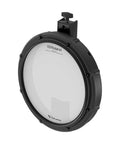 12-Inch Electronic Drum Pad With Two-Ply Mesh Head, Adjustable Tension For Real Snare Feel, Low-Profile Rim, Mounted View