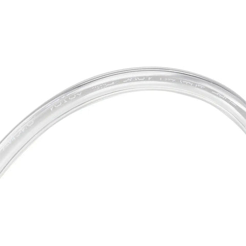 Close-up of Clear PU Pneumatic Air Tubing 10mm OD By 6.5mm ID 10 Meter Length For Air Compressors