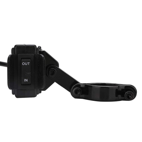Rocker thumb switch of Heavy Duty 12V 250A Winch Solenoid Relay Contactor With Rocker Thumb Switch Handlebar Control Kit For ATV UTV Recovery