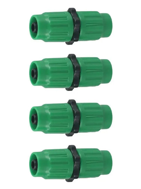 Grab This Expandable Garden Hose Repair Kit For All Your Leaks And Fittings, Featuring Tough Plastic Connectors That Fix 25 50 75 Or 100 Foot Hoses Perfectly With A Solid Build To Stop Drips And Restore Flow In No Time. Green plastic garden hose repair connectors, 4-piece set