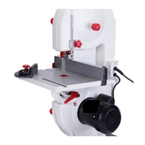 Premium Compact Desktop Saw Station That Is Gonna Crush It With Integrated Band Jigsaw And Scroll Modes For Smooth Cuts Through Wood Plastic And Thin Metals On Weekend DIY Projects - close-up of jigsaw mechanism with adjustable table.