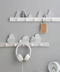 Wall Mounted Rustic Wood Coat Rack With Dope Key Storage Hooks Keeps Your Gear Neat Solid Wall Organizers For Coats Hats Towels.