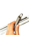 Top Shelf Heavy Duty Double Coil Tension Springs In 500 Mm To 600 Mm Lengths With Gutsy 2.5 Mm Steel Wire for lamps, switches, and repairs.