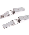 90 Degree Latch Locks Super Secure Spring Loaded Duck Mouth Buckle Hook For Cabinet Door Barn And Heavy Duty Draw Toggle Clamp No Lock Required, stainless steel toggle clamps.