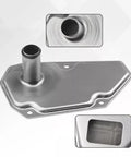 Transmission Filter And Oil Pan Gasket Kit For Nissan Versa Note 2014 2019 Versa 2012 2019 Sentra 2013 2019 Replaces 31728-3JX0A 31728-3JX0B 31728-04X0B 2824A021 showcasing filter details and gasket