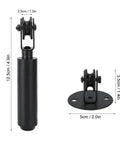 Industrial Pendant Lamp Hanging Chandelier Pulley System Kit With Wire Pulleys Bearing Rod And Lifting Accessories shown with dimensions