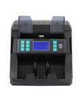 Heavy Duty Cash Counter With LCD Display And UV Fake Bill Scanner, Rapid Euro Gbp Mixed Currency Detector, front view with buttons.