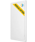 Top Notch Drywall Access Panel With Insulated Wall Hole Cover Heavy Duty Plastic Repair Patch For Plumbing Electrical Conduits Pure White Quick Setup Tool Free Install Pro Favorite with insulated label.