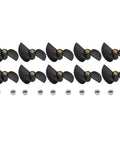 Ten Pack Brushless RC Boat Tail Propellers Spare Part Kit For FT009 Remote Control Boat Underwater Propeller Compatible