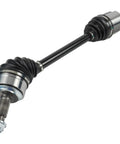 CV Axle Shaft Assembly For 2018 2020 Honda Accord Sedan Front Wheel Drive Replacement Beefed Up So Your Ride Stays Smooth And Quiet Operation Durable Performance, front view