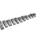 135 Piece Woodruff Key Kit With 21 Sizes For Flywheels Pulleys And Cranks Durable Semicircular Keys For Mechanical Fasteners