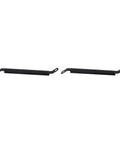 Nissan Titan Rear Step Bumper Bracket Kit With Screws Left And Right Mounting Braces For 2004-2015 Trucks Black Finish Ready To Paint