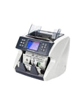 Keep Your Bankroll Locked In With This Heavy Duty Multi Currency Money Counter And Bill Counting Machine running UV MG IR fake scan detect, showing bills.