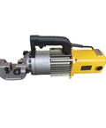 Heavy Duty Handheld Rebar Cutter With Electric Hydraulic Wire Rope Cutting Power For Construction Sites, featuring a cast steel head and copper motor.