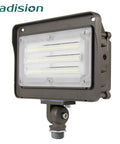 LED Flood Light Outdoor With Dusk To Dawn Photocell 50W 6500LM IP65 Waterproof Adjustable Knuckle Mount 5000K Daylight