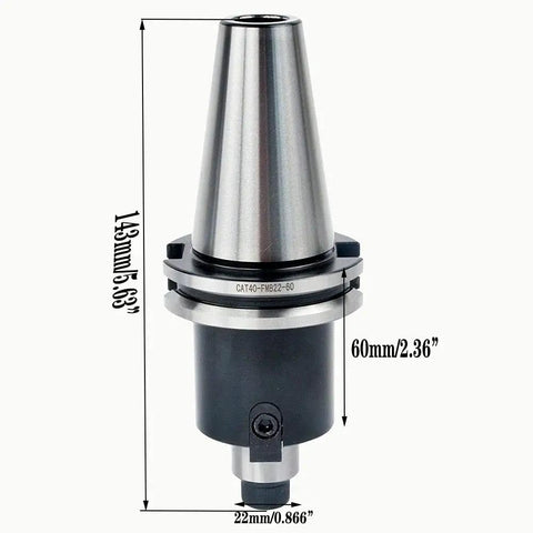Beefed Up 90 Degree Face Milling Cutter Set With 40-22-4T Inserts, T8 Wrench, And CAT40 FMB22 Arbor For APMT1604PDER Carbide