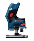 Lightweight 12V Max EC Brushless Palm Edge Router Bare Tool For Easy Edge Routing, cordless design with ergonomic offset body