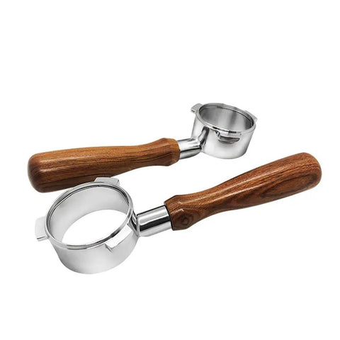 Bottomless 54mm Portafilter for Espresso Buffs, Naked Portafilter Fit For 8 Series Breville Machines And 54mm Baskets, Compatible