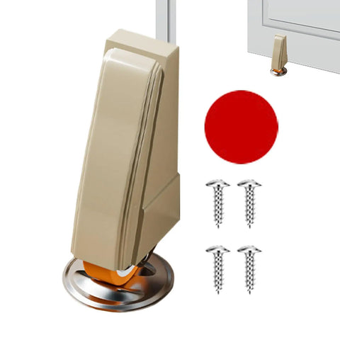 Heavy Duty Wooden Gate Wheels Featuring Ultra Silent Smooth Rolling Anti Sag Support Rollers for Sliding Door Sag Repair, detail view with screws.