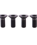 4 Pack Titanium Bolts M5x12mm Countersunk Torx Head Screws Black Coated Grade 5 6AL4V Lightweight Built Tough Fasteners For RC Cars Drones Bikes And DIY Projects