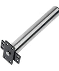 Concealed Door Closer For Interior Doors With Tubular Spring Soft Close, 50Kg Capacity, Hidden In Frame, Silver Black Finish