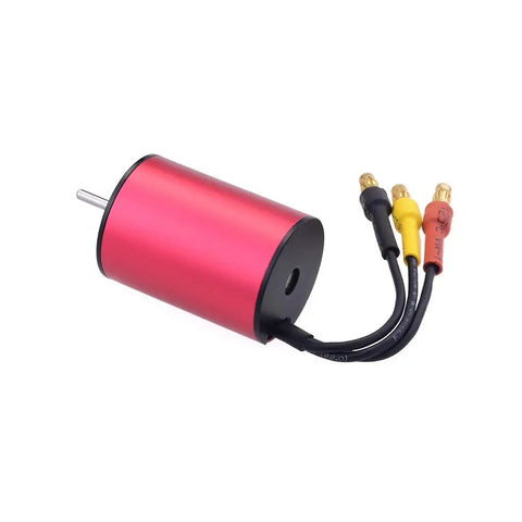 Replacement 2430 5800KV Waterproof Brushless Motor Shaft 2.0mm For 1 16 And 1 18 RC Cars High Torque CNC Aluminum Heatsink