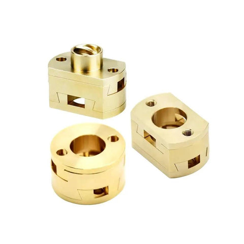 Up Your Z Axis Game With This Durable T8 X 8mm Oldham Coupling And Nut Set Perfect For Ender3 CR10 Voron And VzBoT 3D Printers That Deliver Smooth Reliable Performance During Long Intense Printing Sessions Without Worrying About Wear Or Slippage. 8mm bore alloy steel 3D printer coupling set