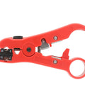 Pro Electric Stripping Pliers For RG6 And RG7 Ethernet Cables. Heavy Duty Alloy Steel Wire Cutters with crimping feature.