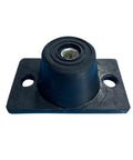4 Pack M10 Rubber Floor Mounted Vibration Isolators for Air Conditioner Outdoor Unit and Machine Shock Absorber Brackets