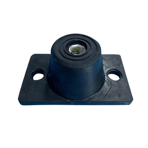 4 Pack M10 Rubber Floor Mounted Vibration Isolators for Air Conditioner Outdoor Unit and Machine Shock Absorber Brackets