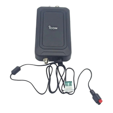 Right Angle Power Cord for ICOM AH-705 Automatic Antenna Tuner, 1.5M Cable with Inline Fuse Holder and Magnetic Ring attached