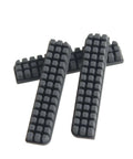 Three silicone wiper brushes from A1 Nozzle Brush Replacement Kit for 3D printers.