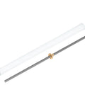400mm TR8X1 Lead Screw With Brass Nut 1mm Pitch 1 Start 1mm Lead 304 Stainless Steel Rod For DIY 3D Printer Upgrades with packaging tube