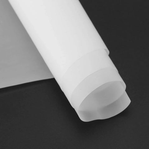 PTFE Film Sheet For Heat Press Transfers 11.8 X 39.37 Inches 0.1mm Thick Heat Resistant Protective Sheet rolled view