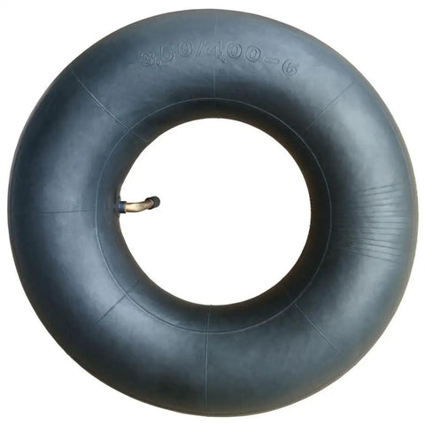 Two Pack 3.50/4.00-6 Inner Tubes With Bent TR-87 Valve for mini bikes and garden carts