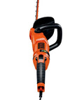 Rotating-Handle Hedge Trimmer With 24-Inch Dual-Action Blades, 3.3-Amp Electric Shear, Cuts Up To 3/4-Inch Branches